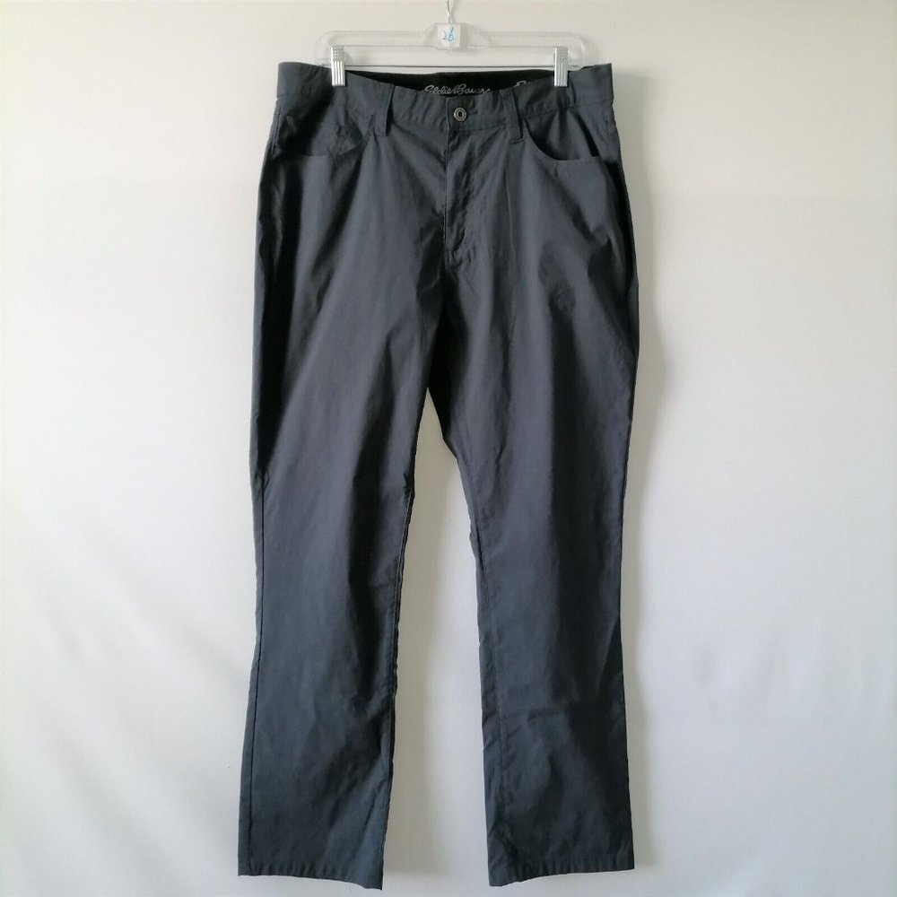 Eddie Bauer Men's Mid Rise Casual Blue Chino Pant Size 38X32